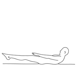 posture de tension (stretch pose)